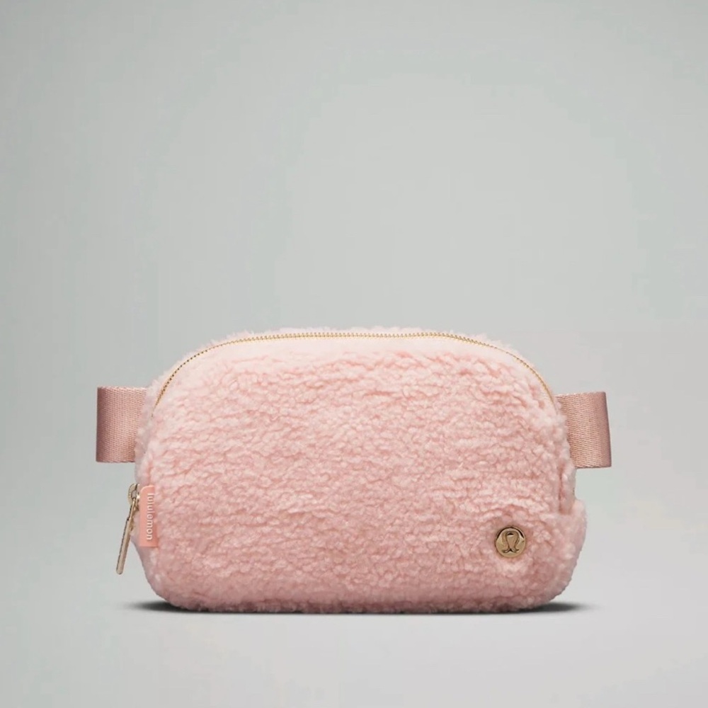 Pink Lululemon Sherpa Belt Bag